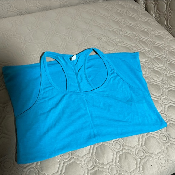 GAP Blue Racerback Tank Top - Picture 5 of 7